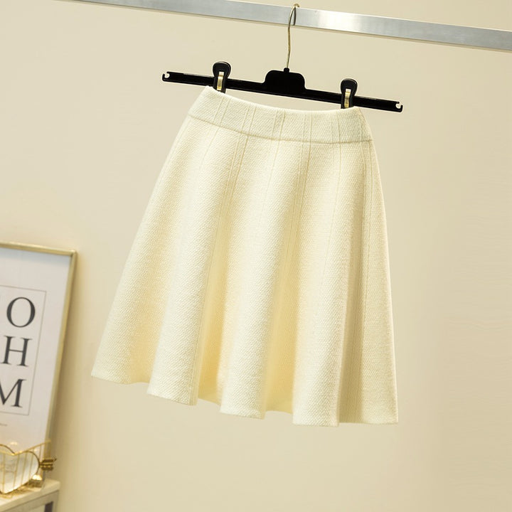 Damen Weit geschnittener, eleganter Midirock Echo Archiv