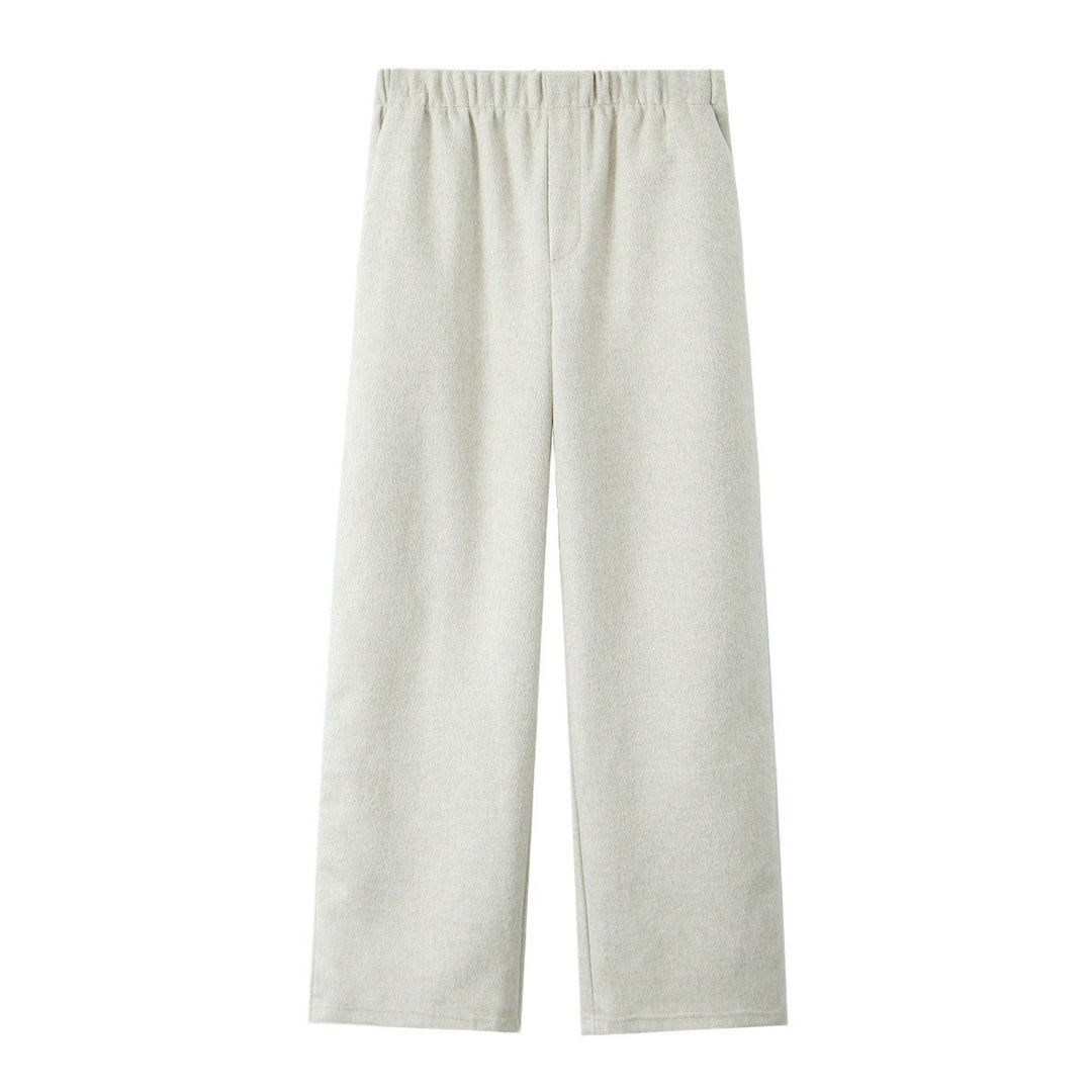 Damen Weite Jersey-Hose mit hohem Bund und elastischem Gummizug Echo Archiv