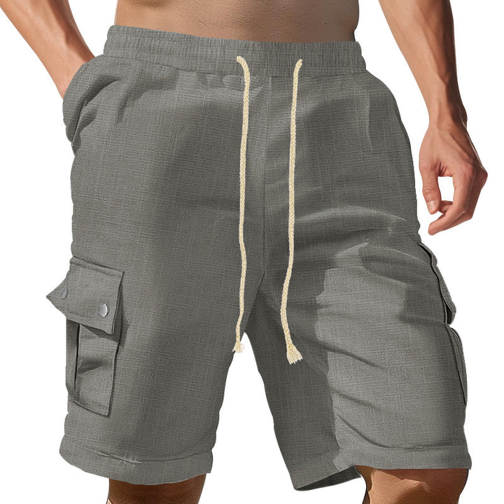 Herren Cargo-Shorts mit praktischen Seitentaschen und verstellbarem Bund Echoarchiv