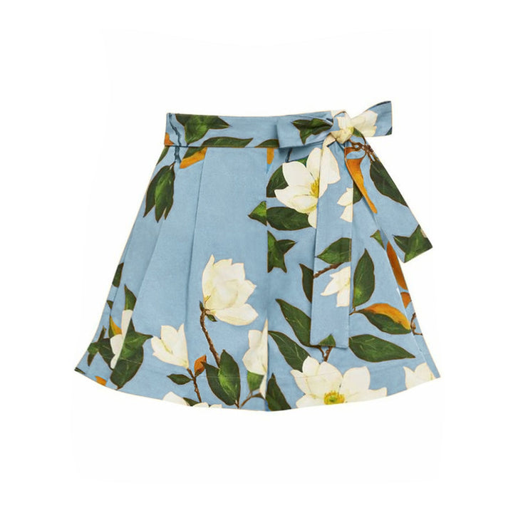 Damen Einseitiger Badeanzug mit floralem Design und elegantem Schleifen-Detail Echo Archiv
