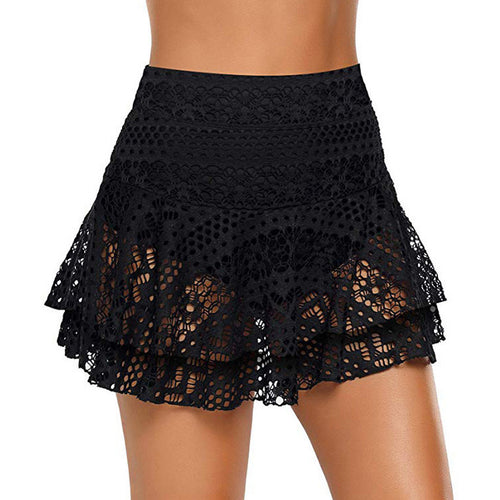 Damen Spitzen-Badesarong mit voluminösem Flatterdesign Echo Archiv