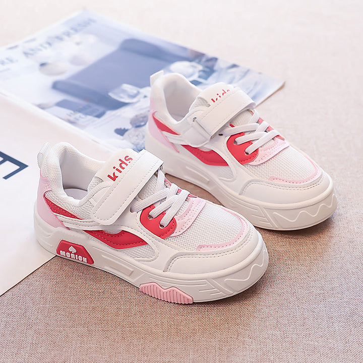 Damen sportliche Kindersneaker mit praktischen Klettverschlüssen Echo Archiv