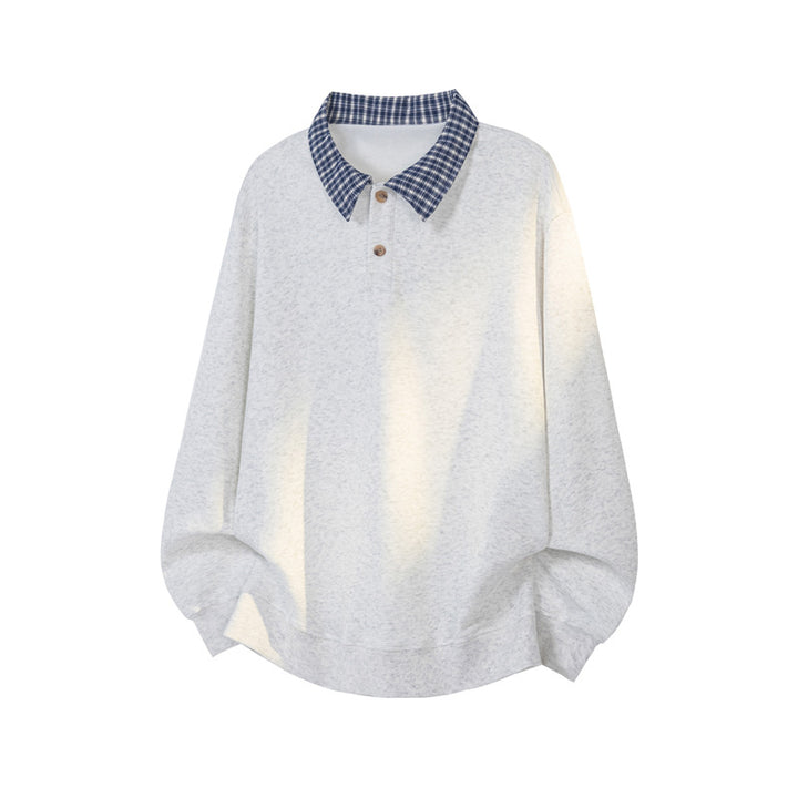 Sportliches Sweatshirt für Herren mit stylischem Kragen Echo Archive