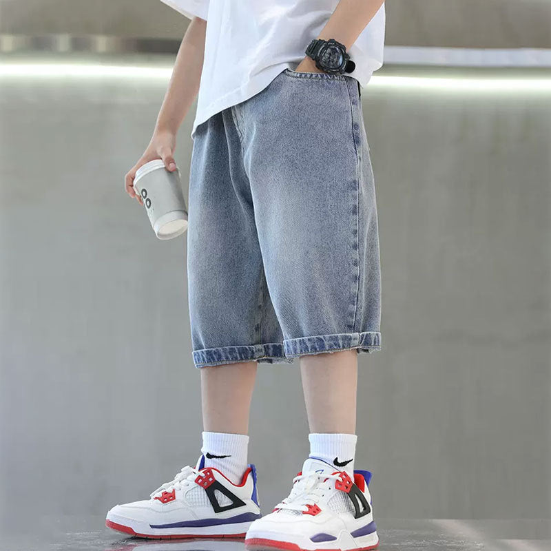 Jungen Basketball Shorts mit coolem Comic-Print Echo Archiv