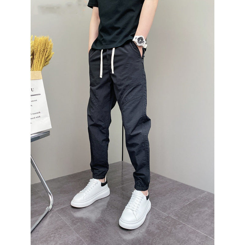 Herren Lässige Fitness-Hose mit elastischem Bund Echoarchiv
