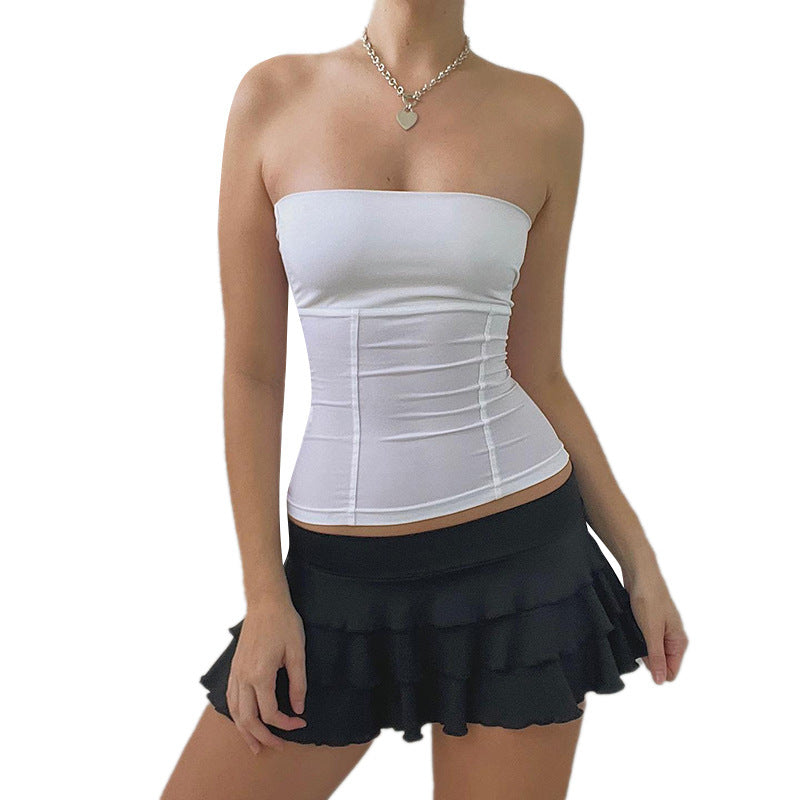 Damen Bandeau-Top mit geschmeidiger Passform und hochwertiger Stretch-Qualität Echo Archiv