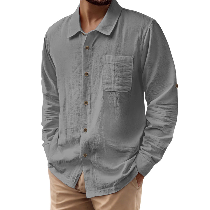 Herren lässige und elegante Hemdjacke Echoarchiv