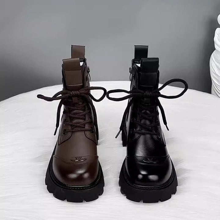 Damen Modische Ankle Boots mit Strapazierfähiger Sohle Echo Archiv