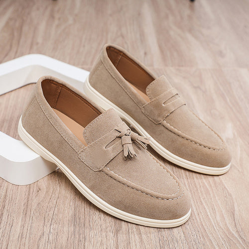 Herren Elegante Mokassins mit Quasten Echo Archiv