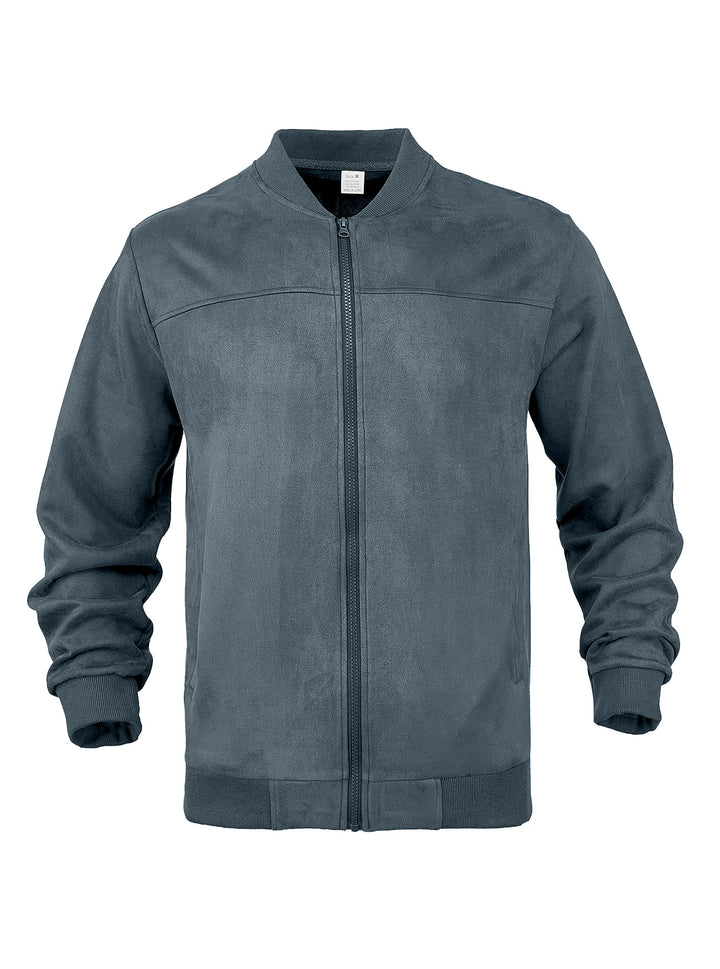 Herren modische Bomberjacke mit angenehmer Innenfütterung und elastischen Bündchen Echoarchiv