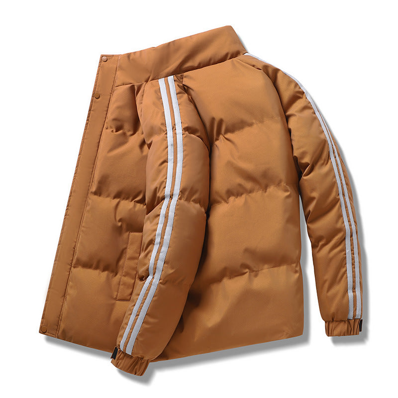 Herren Winterliche Steppjacke mit isolierendem Innenfutter und verstellbarer Kapuze Echoarchiv