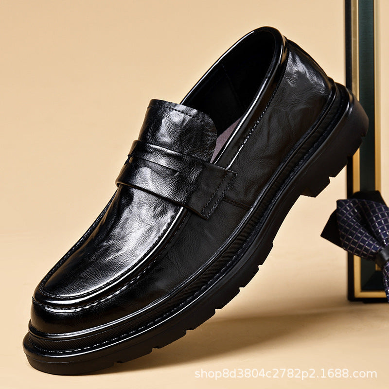 Herren Elegante Leder Mokassins mit rutschfester Sohle und komfortablem Innenfutter – Tavélo