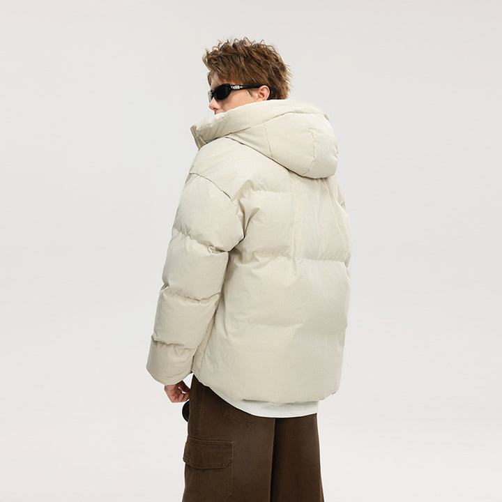 Damen Oversize-Steppjacke mit integriertem Fleece-Innenlayer und Kapuze Echo Archiv