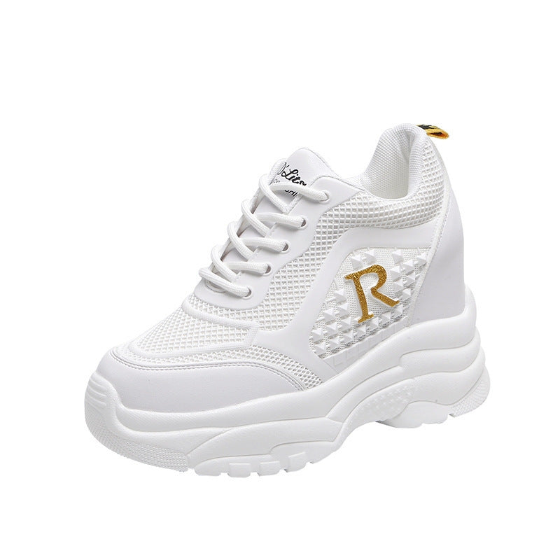 Damen Chunky Sneakers mit atmungsaktiver Mesh-Oberfläche und leichtem Komfort Echo Archiv