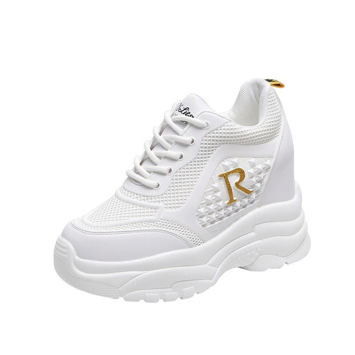 Damen Chunky Sneakers mit atmungsaktiver Mesh-Oberfläche und leichtem Komfort Echo Archiv