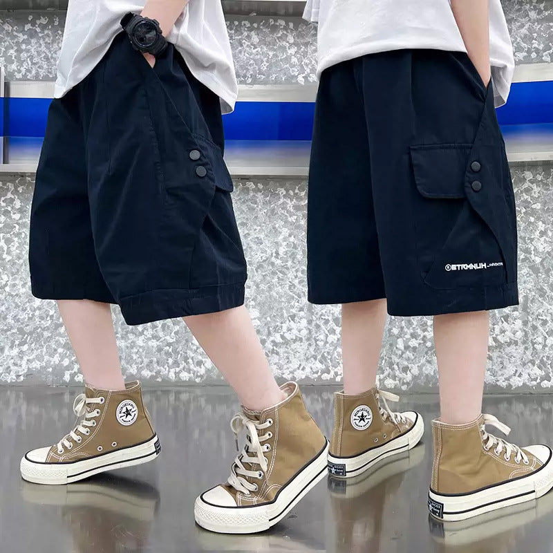 Jungen Cargo-Shorts mit praktischen Seitentaschen Echo Archiv