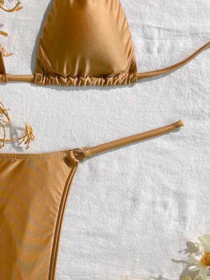 Damen Triangel-Bikini mit schicker Fransenverzierung Echo Archiv