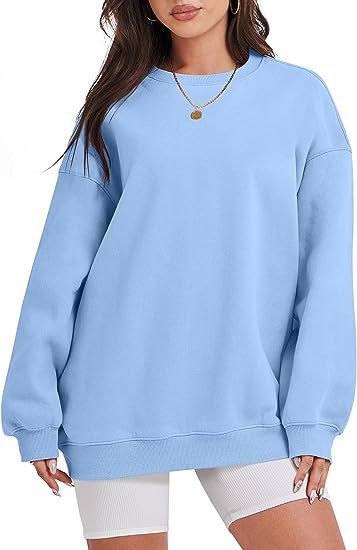 Damen nan extraweites Oversize-Sweatshirt mit überschnittener Schulter und angerautem Innenfutter Echo Archiv