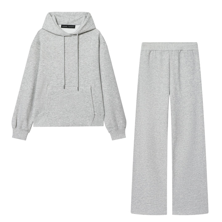Damen nan Lounge‑Set mit Oversize Hoodie und weitem Sweatpant‑Hose Echo Archiv