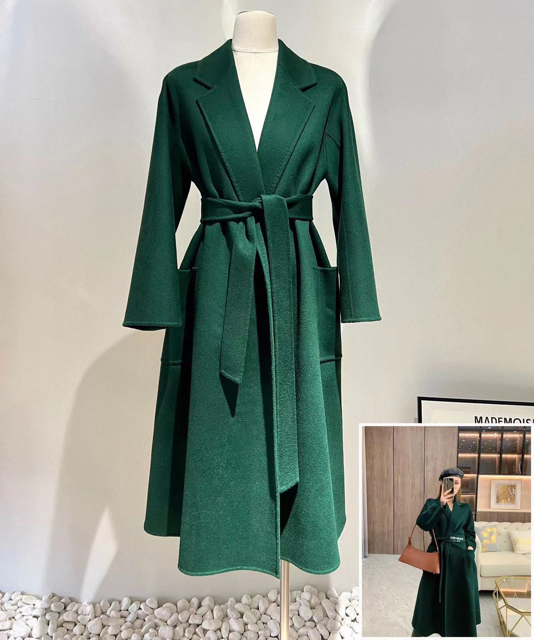 Damen Elegante und bequeme Wickeljacke Echoarchiv