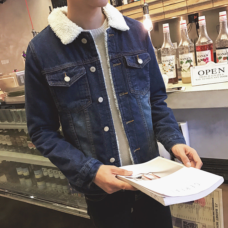 Damen Trendige Jeansjacke mit weichem Futter Echoarchiv