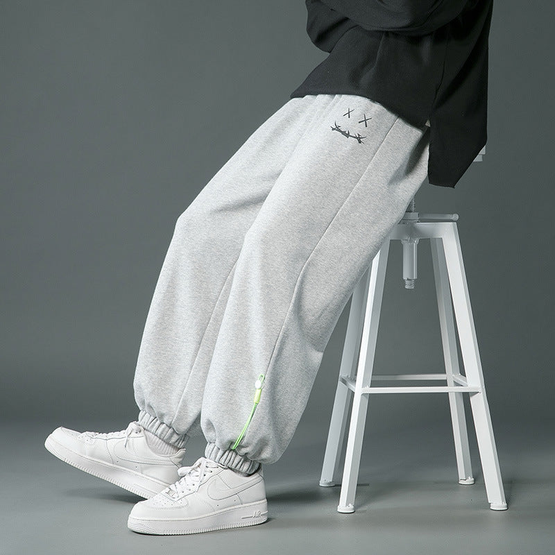 Herren Freizeithose mit Kordelzug und modischem Design Echoarchiv