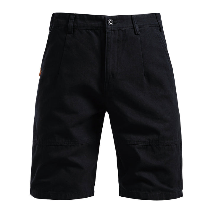 Herren nan robuste Baumwoll-Twill-Bermudahose mit verstärkten Knieeinsätzen und entspannter Passform Echo Archiv