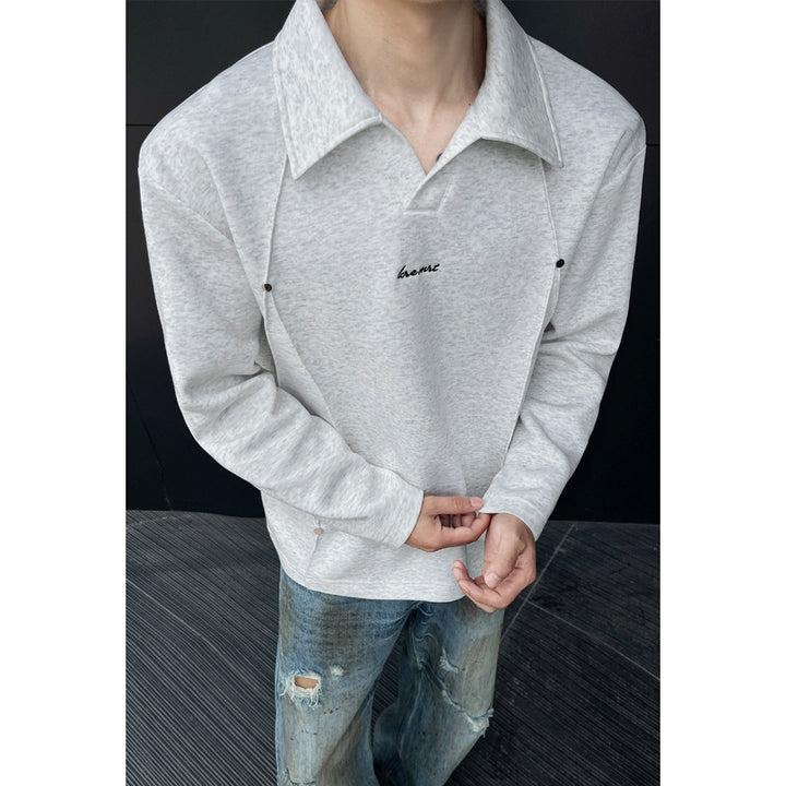 Herren Sportliches Langarm-Polo-Shirt Echo Archive