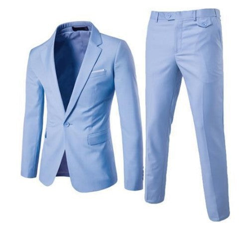 Herren eleganter Anzug mit Farbverlauf Echoarchiv