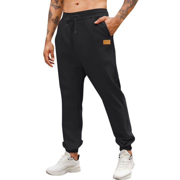 Herren Sportliche Jogginghose mit seitlichen Reißverschlusstaschen und verstellbarem Bund Echoarchiv