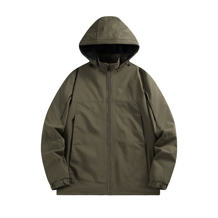 Herren Wetterfeste und isolierte Outdoor-Jacke Echo Archiv
