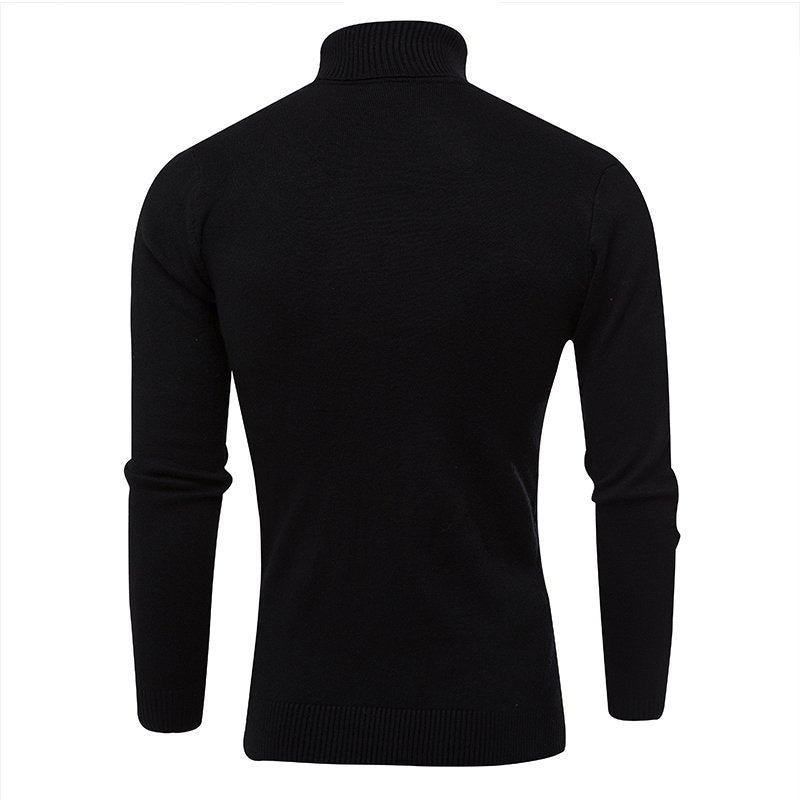 Herren Hochwertiger Rollkragenpullover Echoarchiv 1761379400