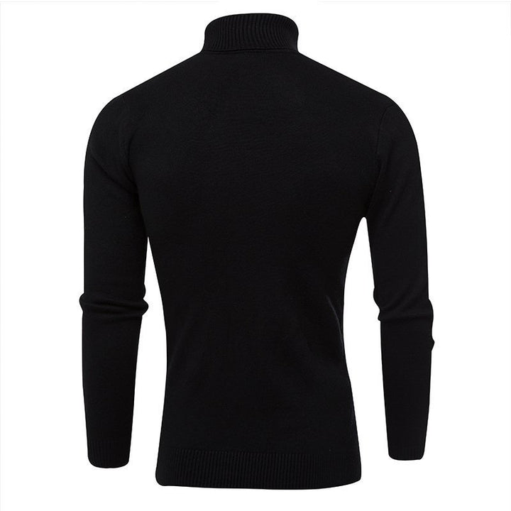 Herren Hochwertiger Rollkragenpullover Echoarchiv 1761379400