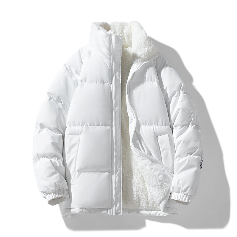Herren Steppjacke mit wärmendem Innenfutter und hohen Kragen Echoarchiv