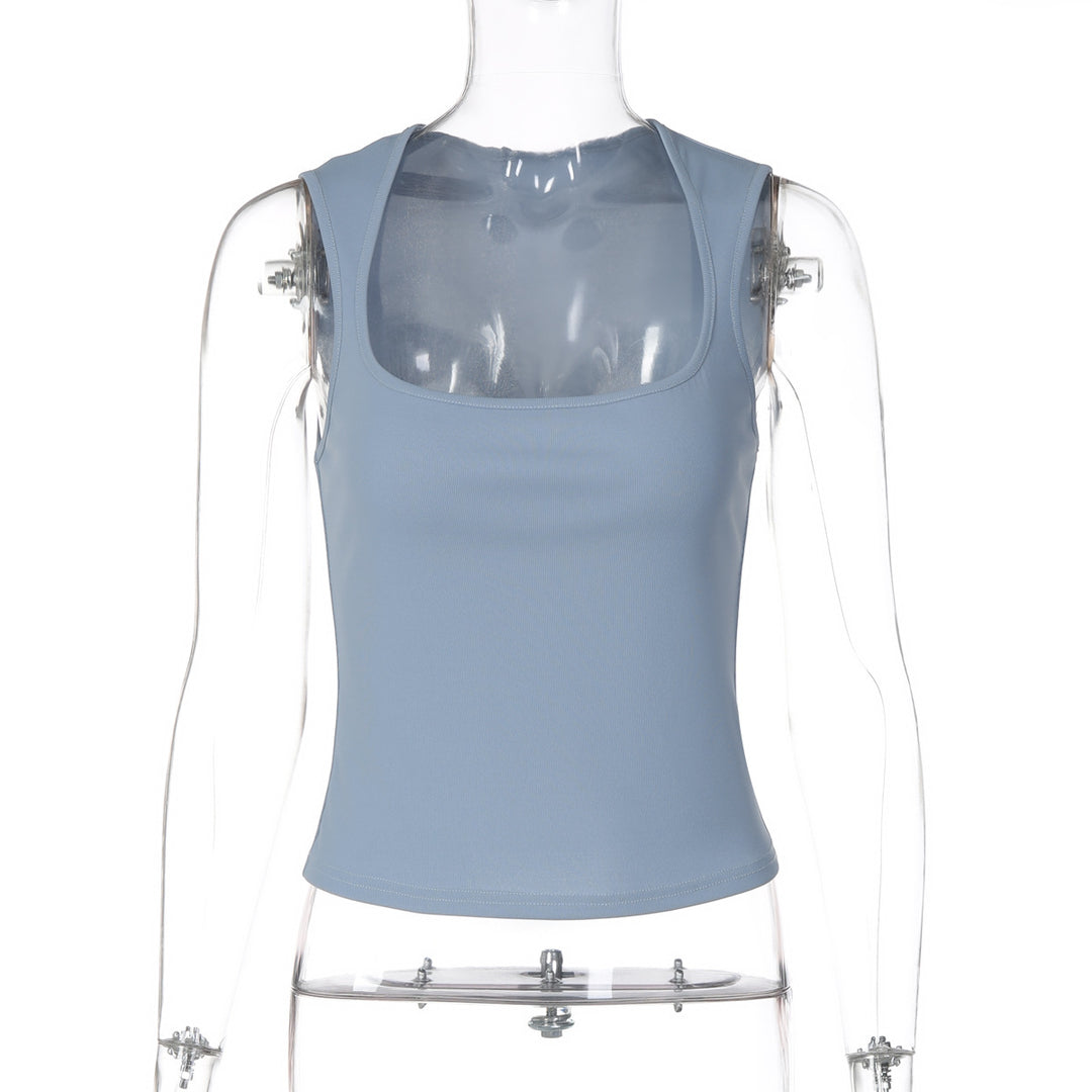 Damen Basic Tanktop mit hochwertigem Stretch Echo Archiv