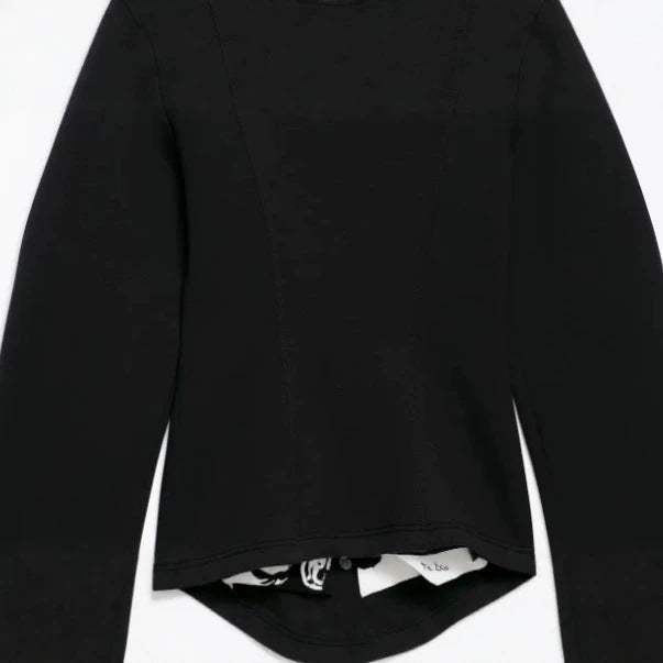 Damen Kurz geschnittene Boxy‑Fleecejacke mit Stehkragen, vertikalen Strukturnähten und verdecktem Reißverschluss Echo Archiv