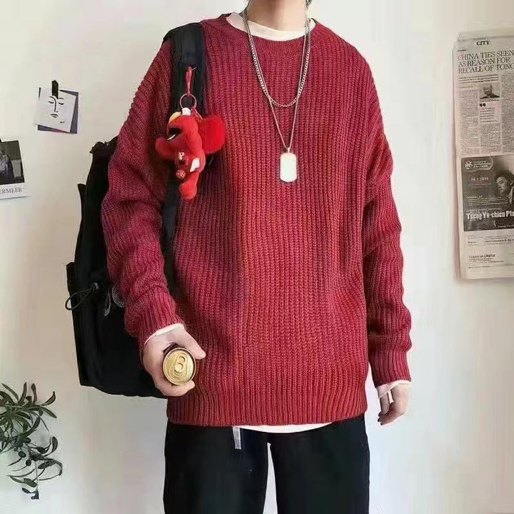 Damen Modischer Grobstrickpullover mit lässiger Passform Echoarchiv