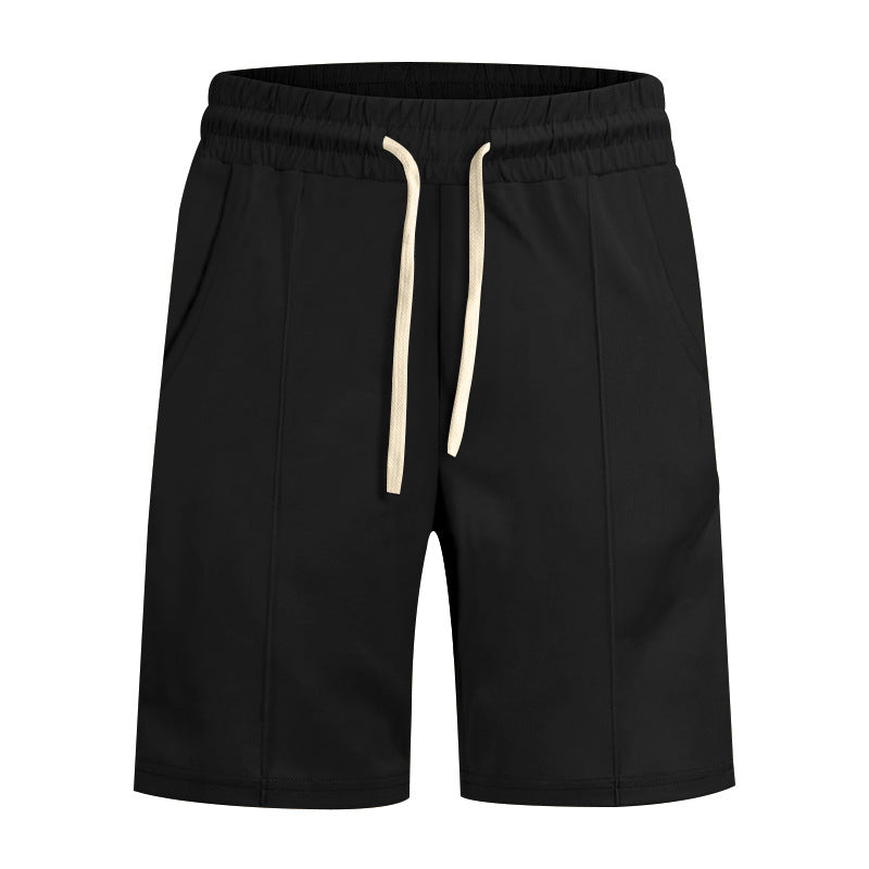 Herren sportliche Shorts mit funktionalen Eingrifftaschen und verstellbarem Bund Echoarchiv