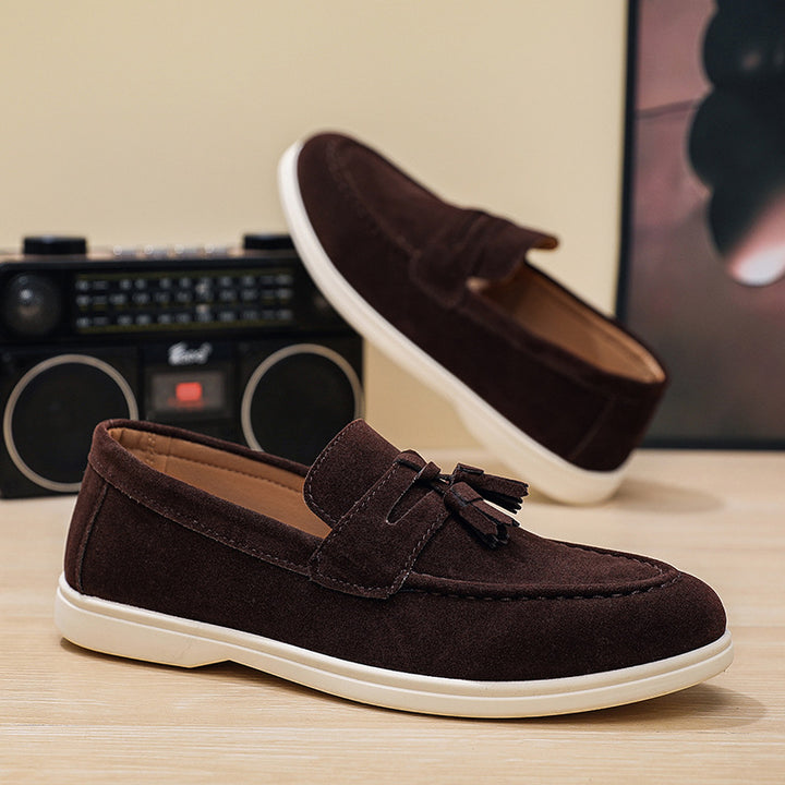Herren Elegante Mokassins mit Quasten Echo Archiv