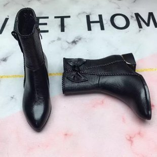 Damen Elegante Stiefeletten mit Riemchen und modischem Schleifen-Detail Echo Archiv