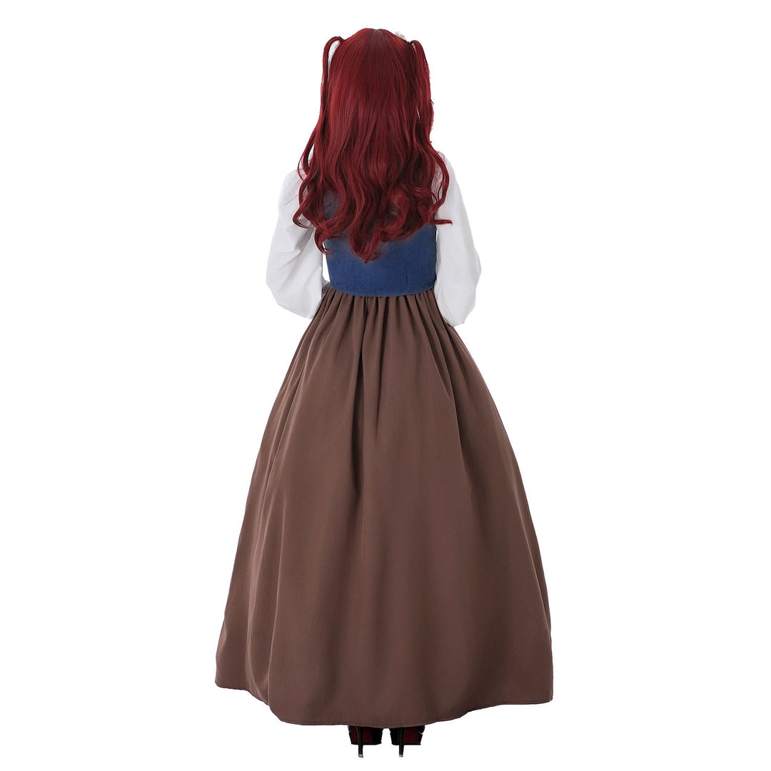Damen Historisches Trachtenkleid mit stilvollem Korsett und fließendem Rock Echo Archiv