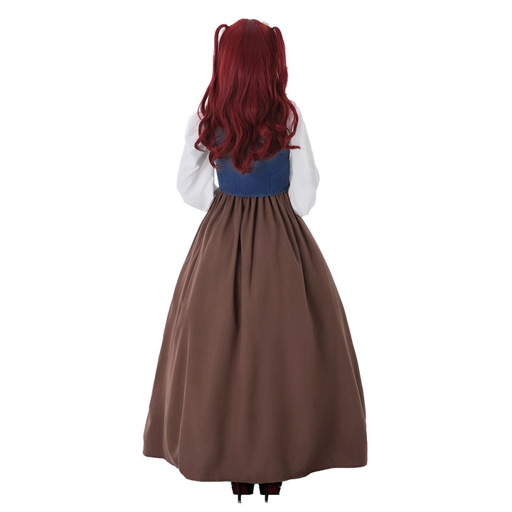 Damen Historisches Trachtenkleid mit stilvollem Korsett und fließendem Rock Echo Archiv