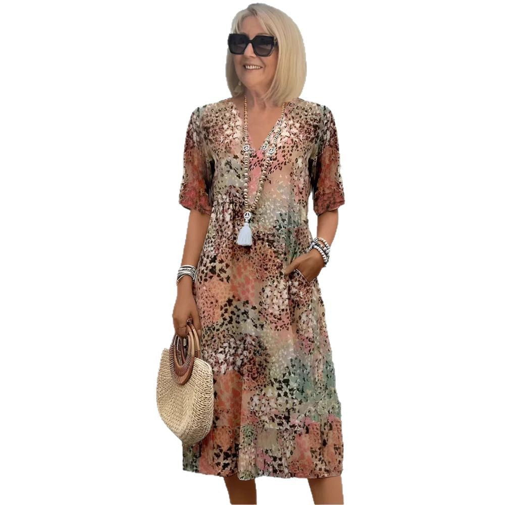 Damen Luftiges Sommerkleid Echoarchiv