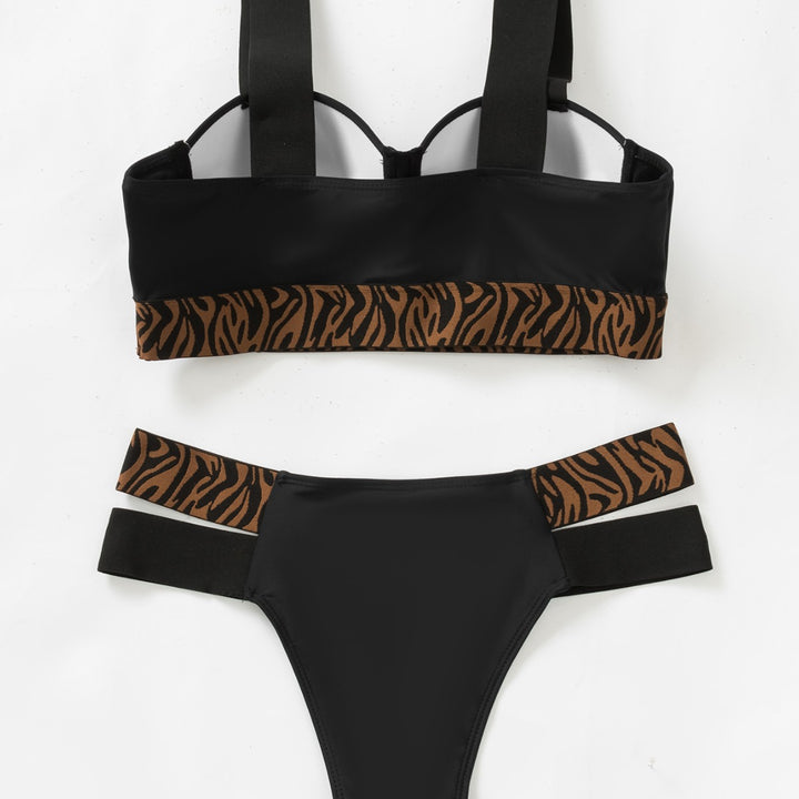 Damen Triangel-Bikini mit dekorativem Tribal-Band Echo Archiv