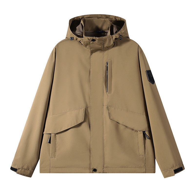 Unisex Funktionale Outdoor-Jacke mit praktischen Taschen Echo Archiv