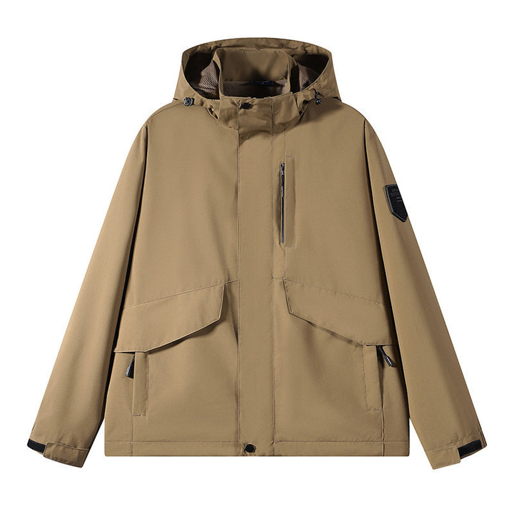 Unisex Funktionale Outdoor-Jacke mit praktischen Taschen Echo Archiv