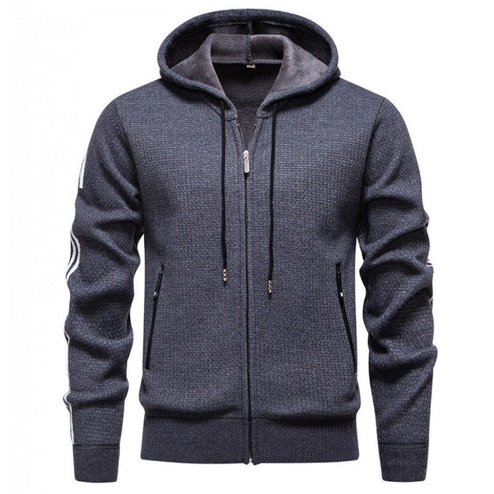 Herren Sweatjacke mit praktischen Reißverschlusstaschen und modernem Design Echoarchiv