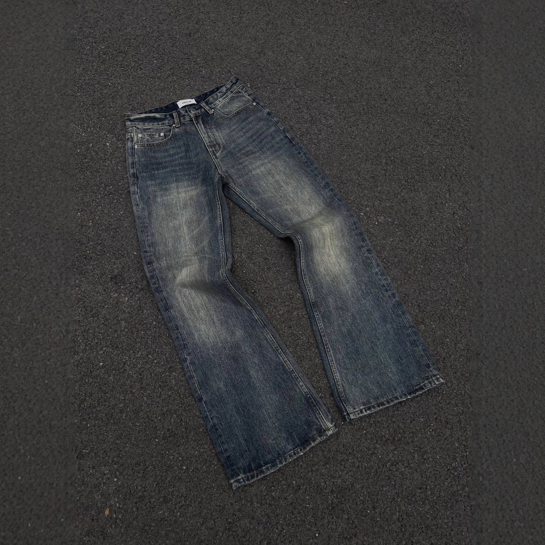 Herren Klassische Denim-Jeans im Vintage-Stil Echo Archiv