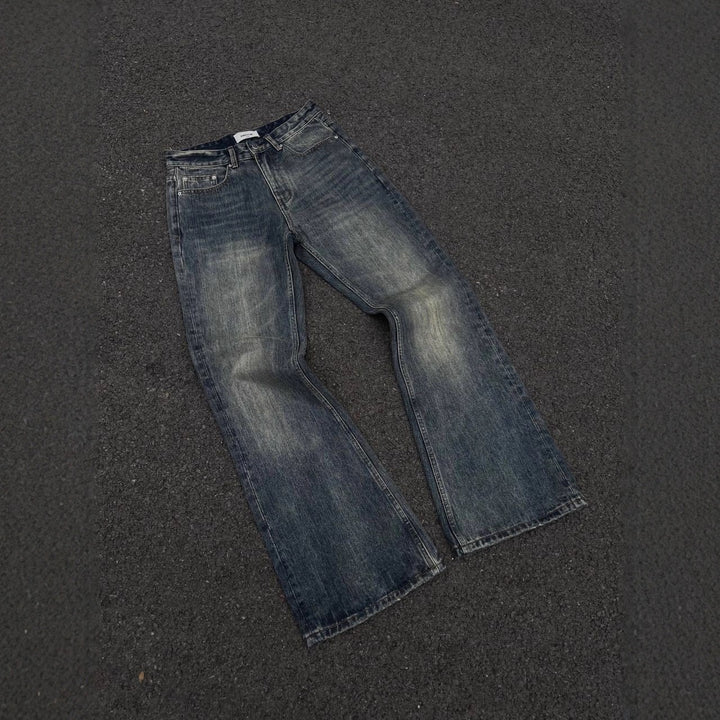 Herren Klassische Denim-Jeans im Vintage-Stil Echo Archiv