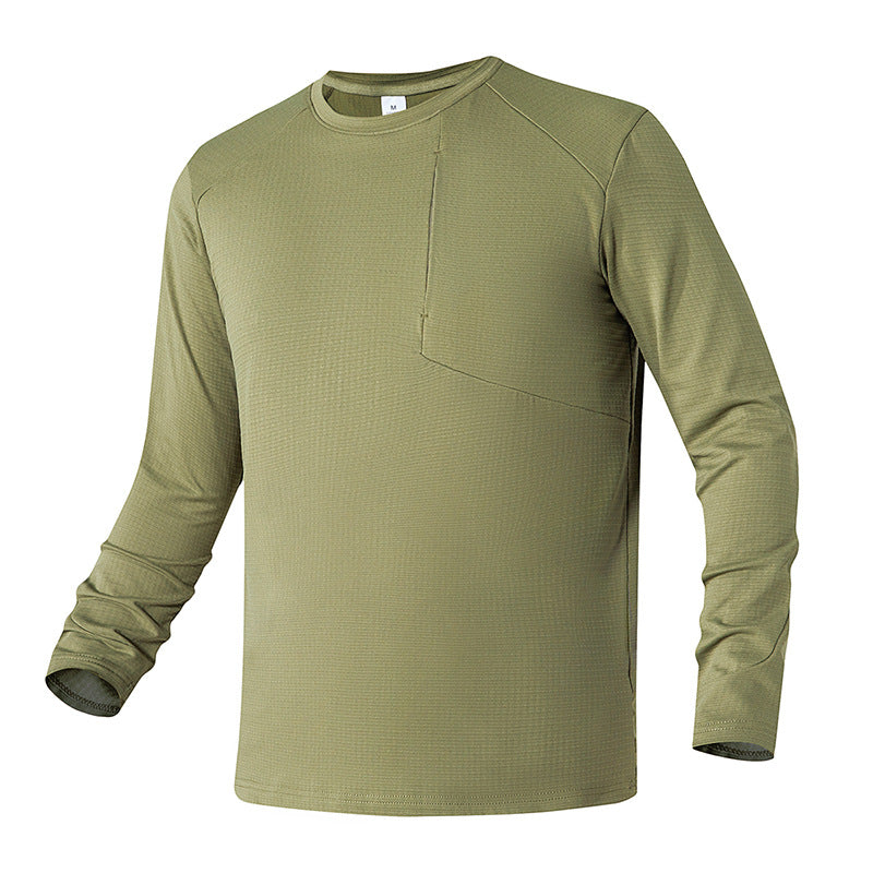 Herren Langarm Funktionsshirt mit atmungsaktivem Material und innovativem Design Echoarchiv